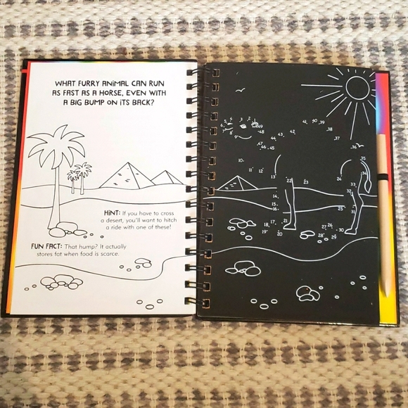 Trace-Along Scratch and Sketch Dot-to-Dot Animals activity book - Picture 3 of 7